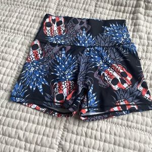 Pineapple grenade shorts